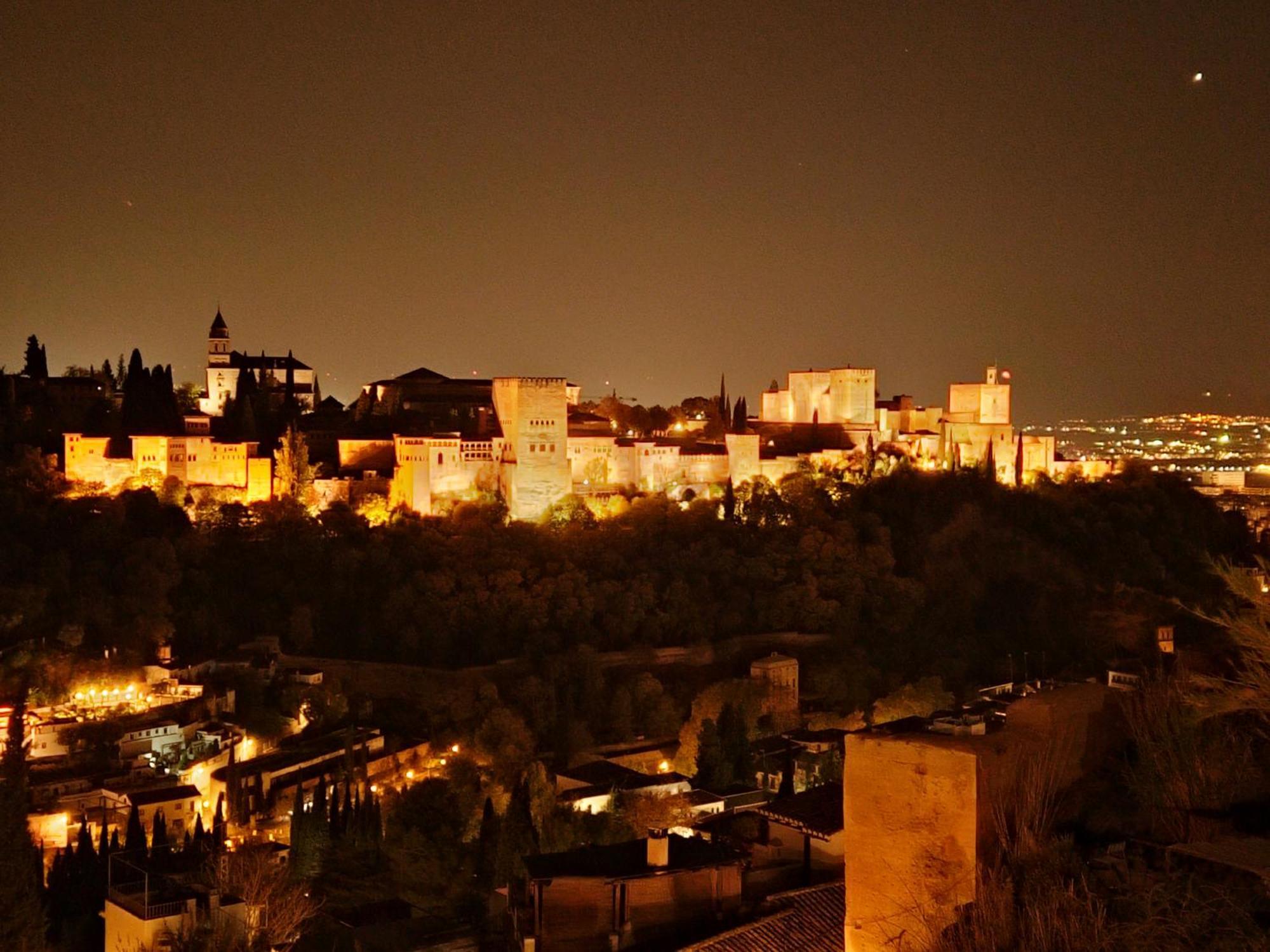 Luxury Cave 100M Super Terraza Vistas Alhambra Wifi Vila Granada Exterior foto
